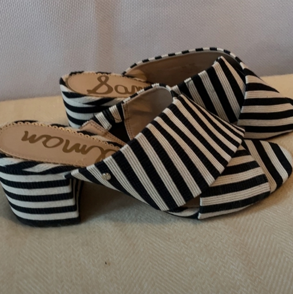 Sam Edelman Striped Slides